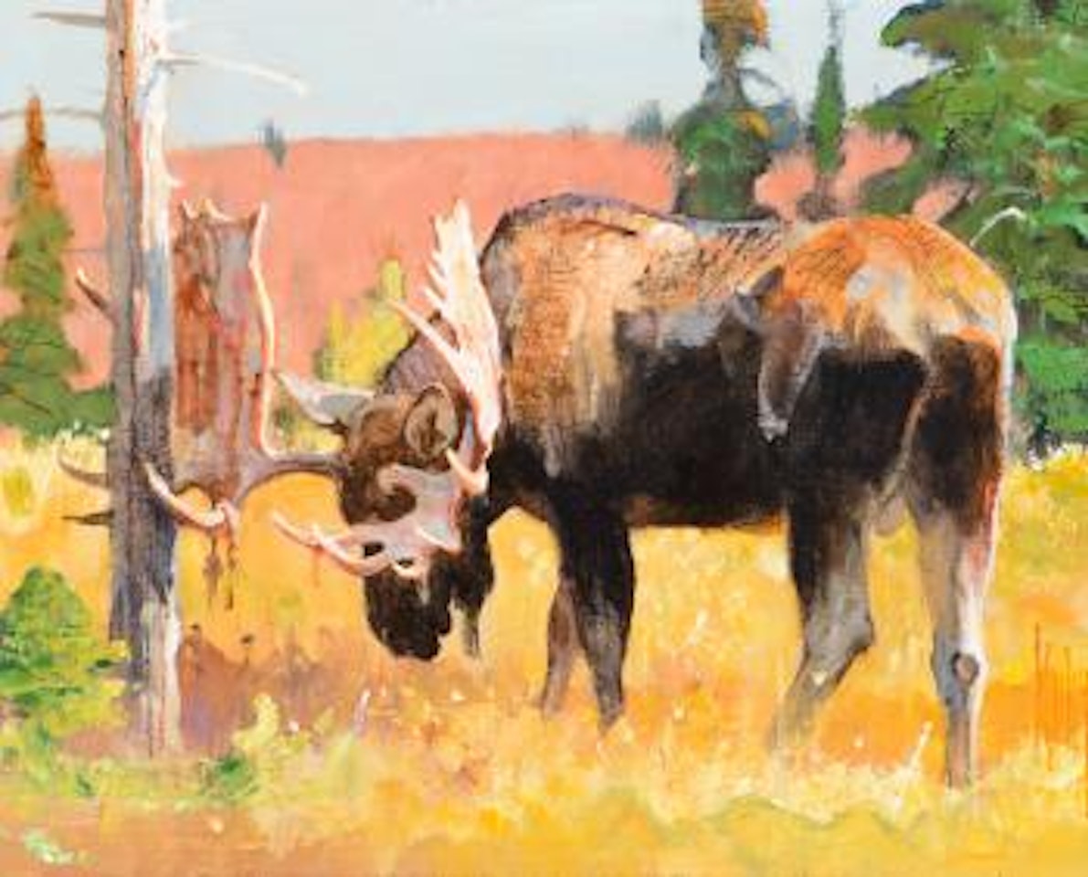 Velvet Removal (1991) by Bob Kuhn