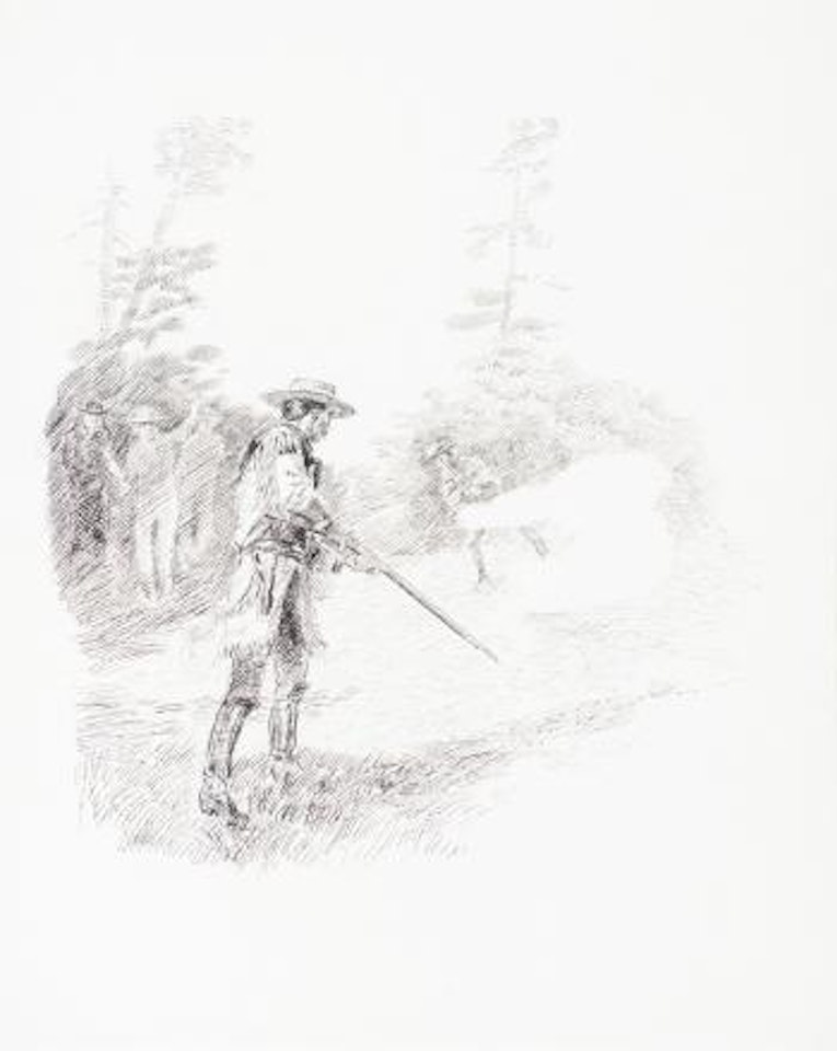 The Bronc (1913); The Duel (1913) by Charles M Russell