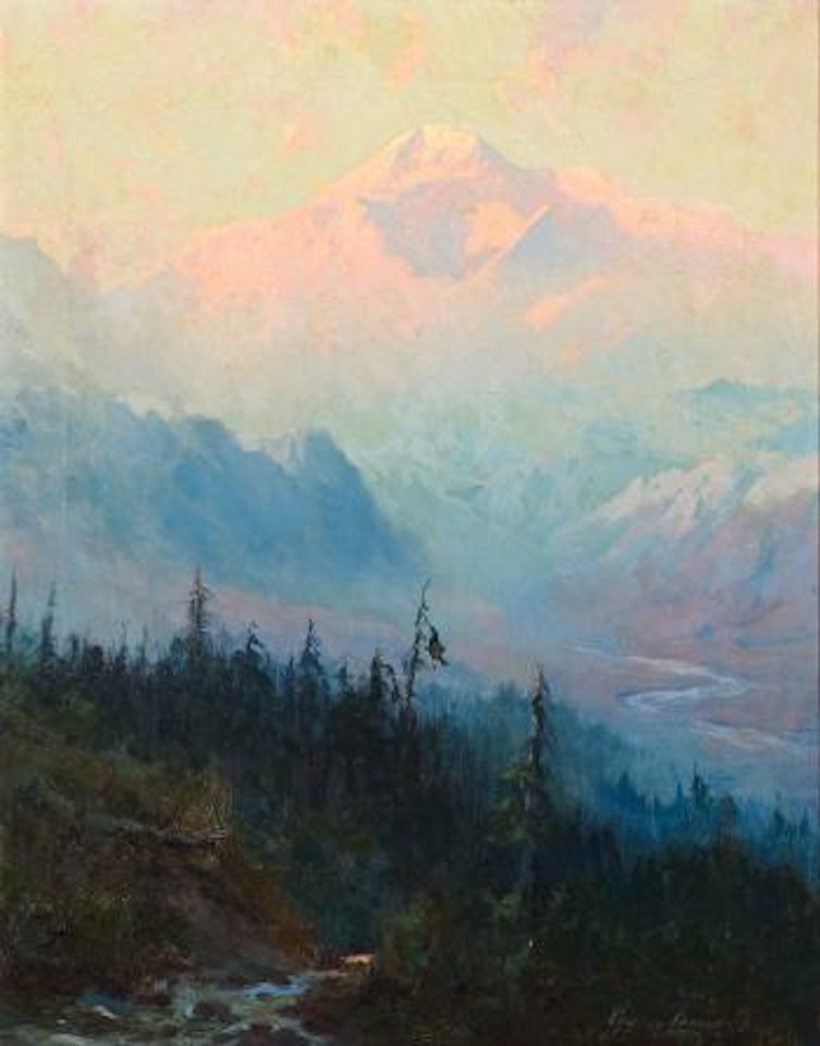 Mt. McKinley at Twilight by Sydney Mortimer Laurence