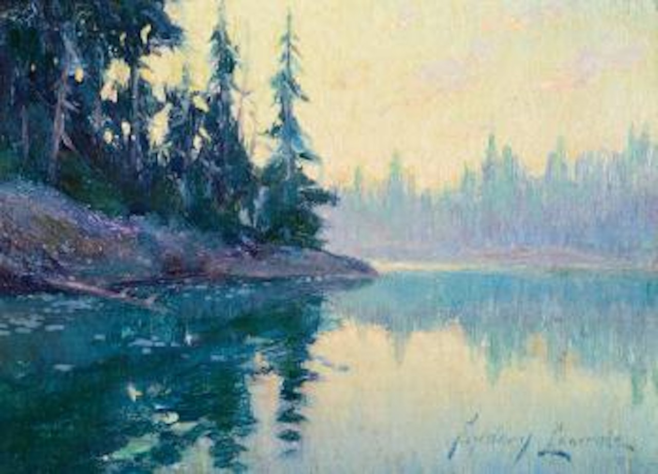 Alaskan Lake by Sydney Mortimer Laurence