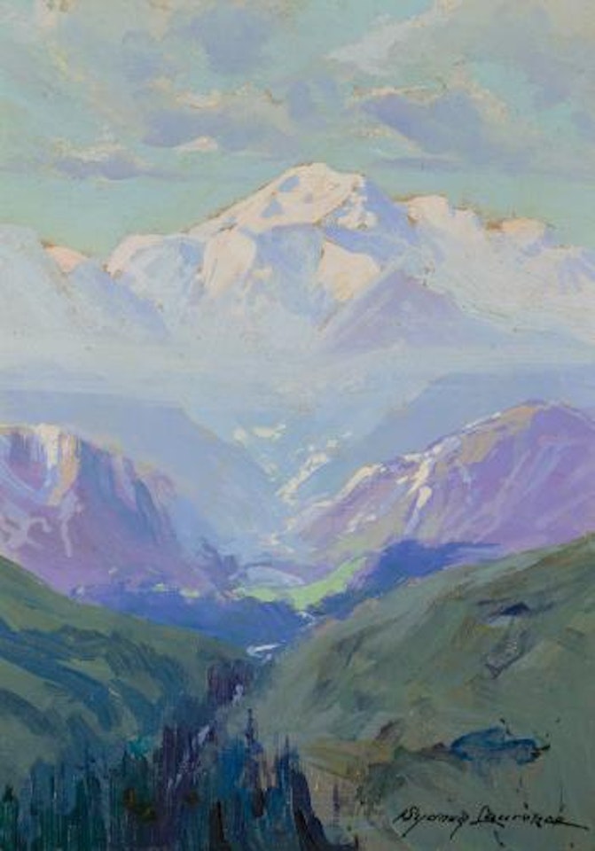 Mt. McKinley, Alaska (1935) by Sydney Mortimer Laurence