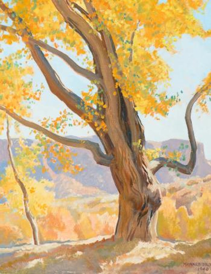 October Morning (1940) by Maynard Dixon