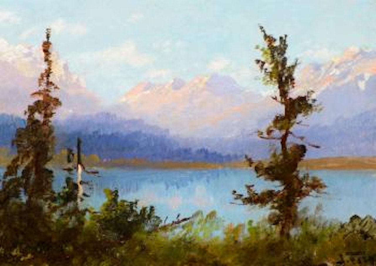 Sunrise in Montana by John Fery