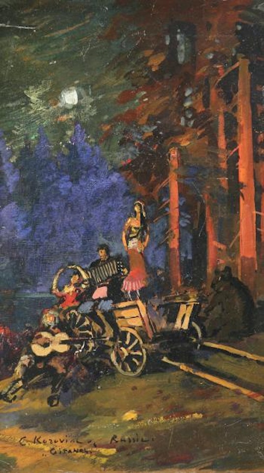 Gitanes (Gypsies) by Konstantin Alekseevich Korovin
