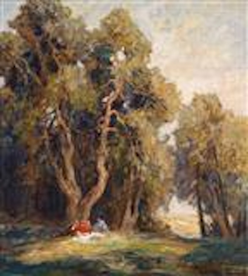 Picnic in Rolling Country by Otto Pippel