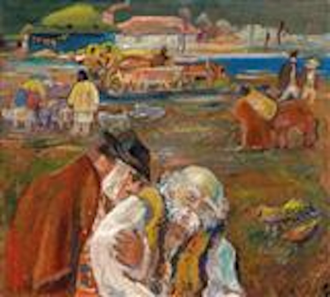 “Der kranke Bauer” [The sick farmer] by Oskar Laske
