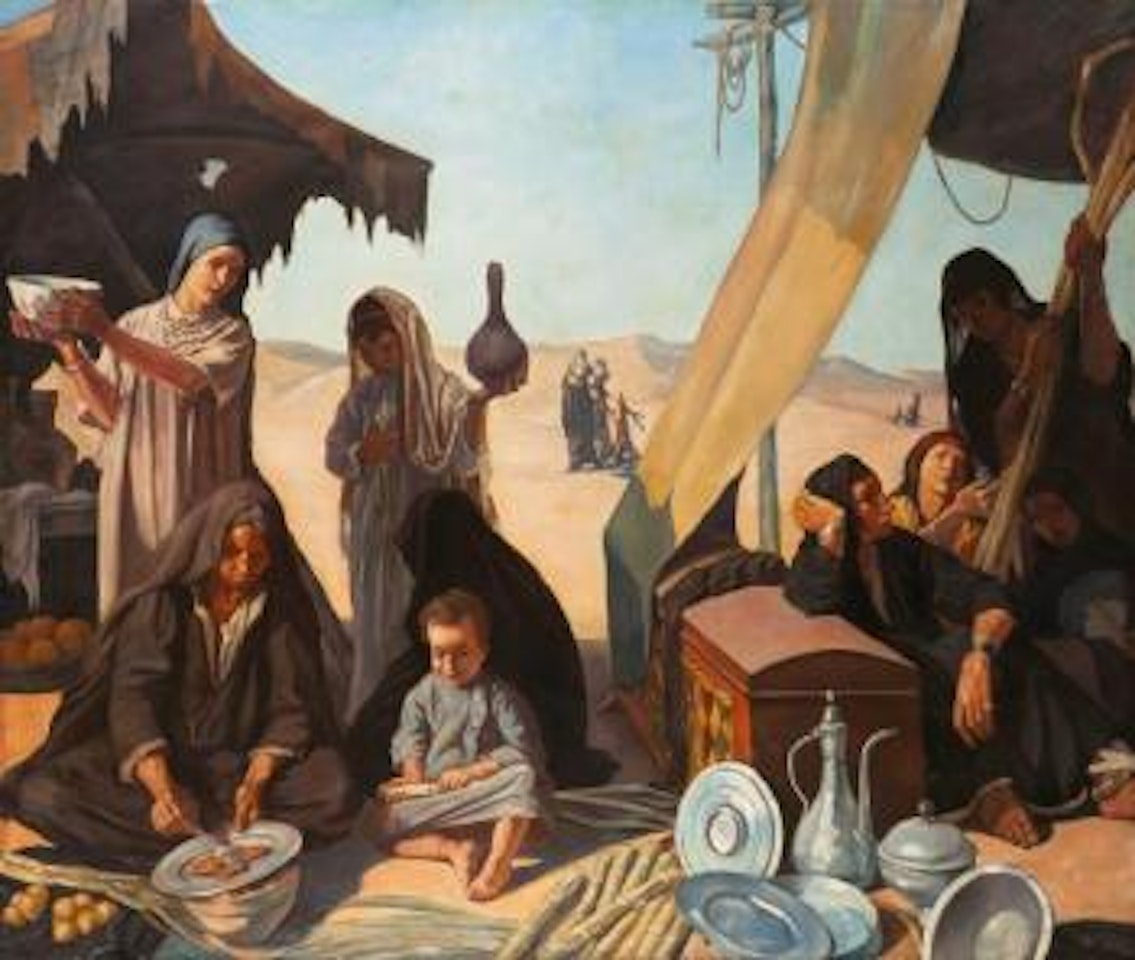 Campement arabe by Emile Bernard