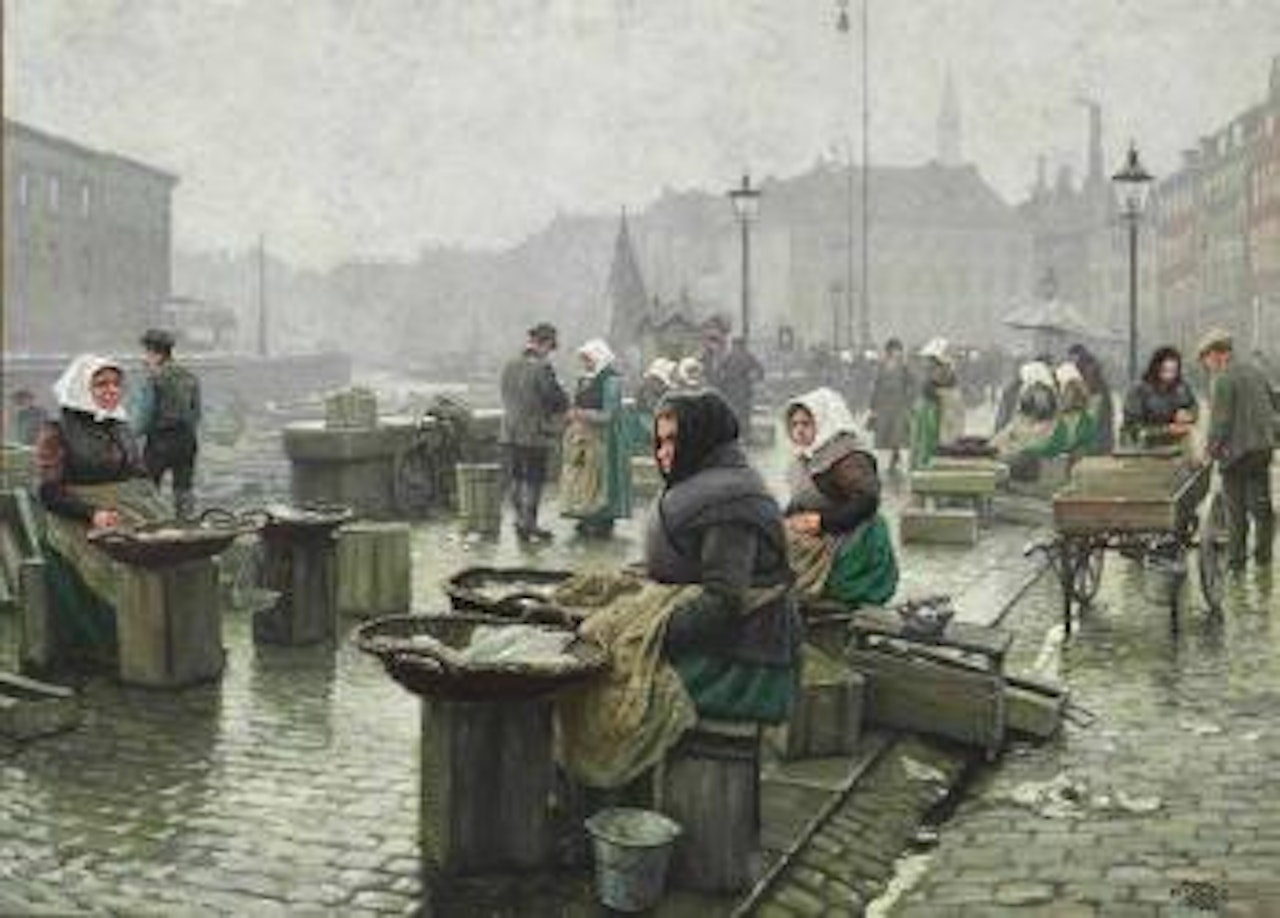 Ved Gl. Strand by Paul Fischer