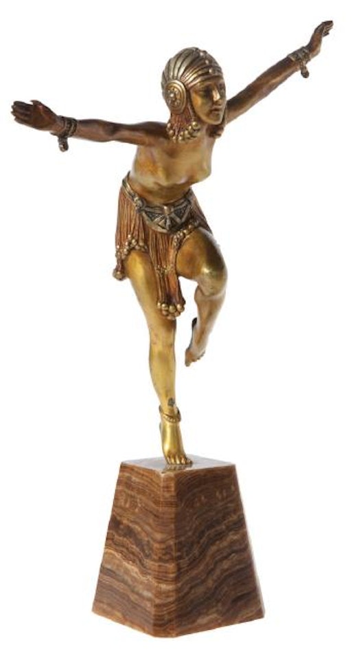 Chain dancer by Demetre Chiparus