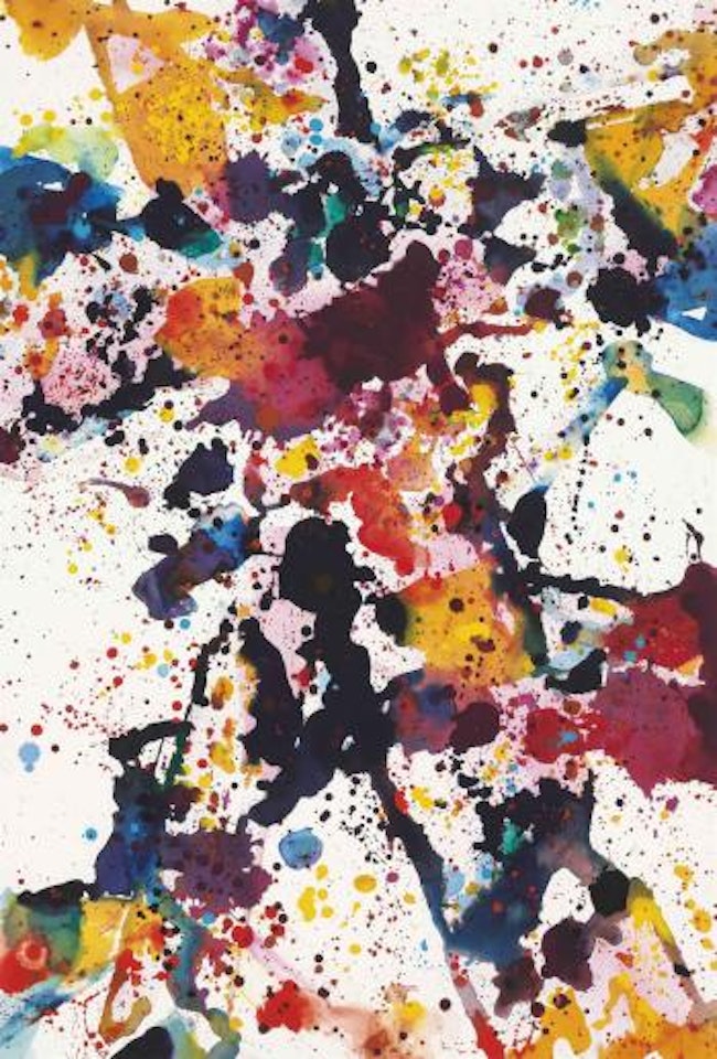 Untitled by Sam Francis