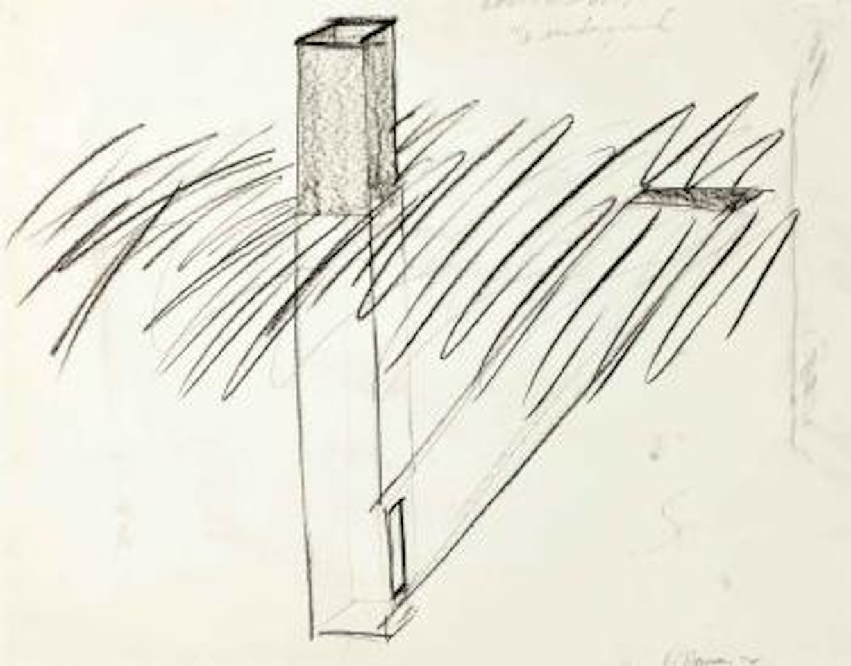 Concrete Shaft 2/3 Underground by Bruce Nauman