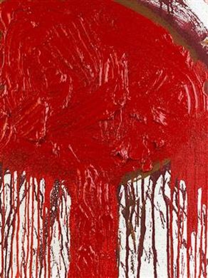 Schüttbild by Hermann Nitsch