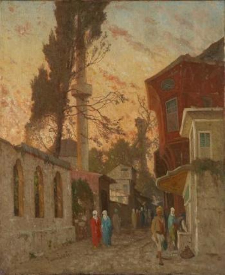Fontaine, vieux Constantinople by Germain-Fabius Brest