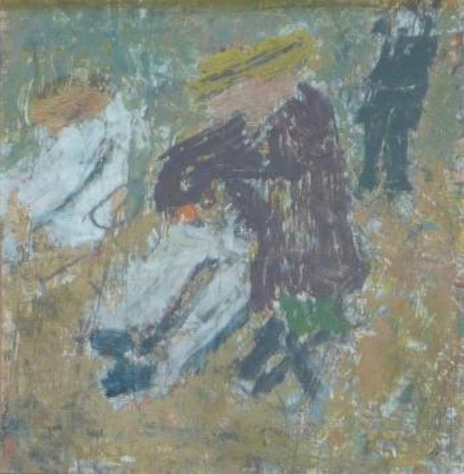 Personnages sur la plage by Jean Pougny
