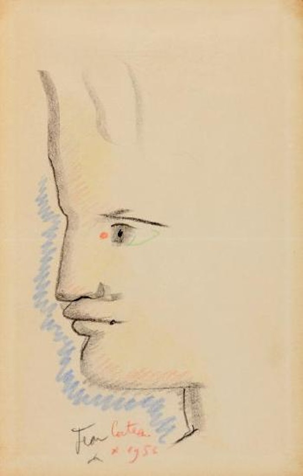 Profil d'Orphée by Jean Cocteau