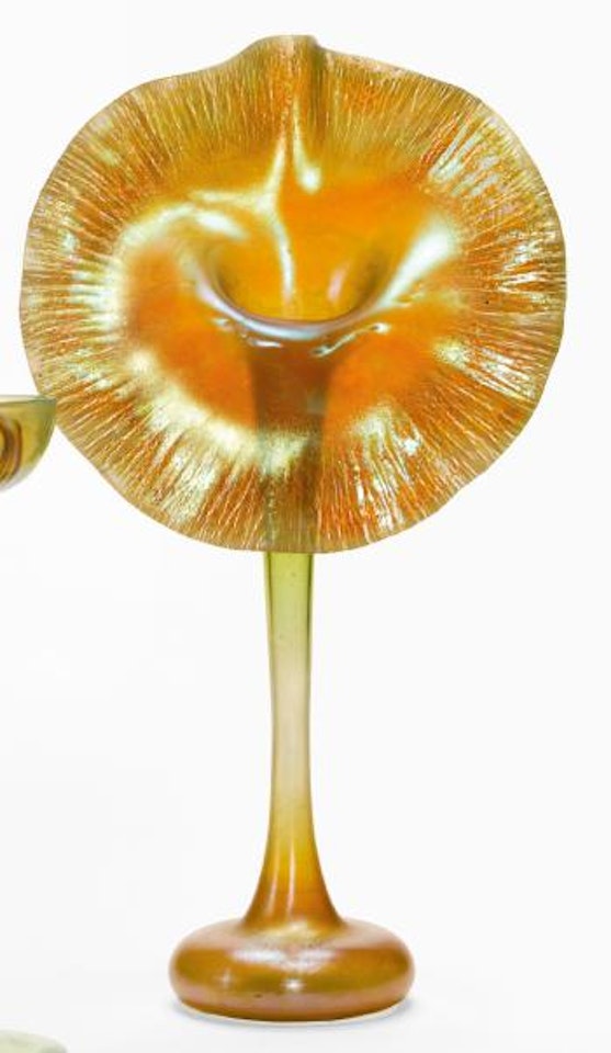 Jack-in-the-pulpit Vase by Tiffany Studios