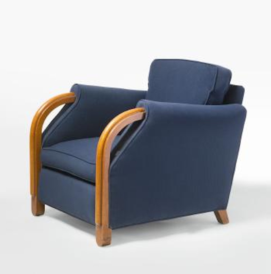 Armchair From The Apartment Of Ben And Sonia D'Ancona, Paris by Eugene Printz