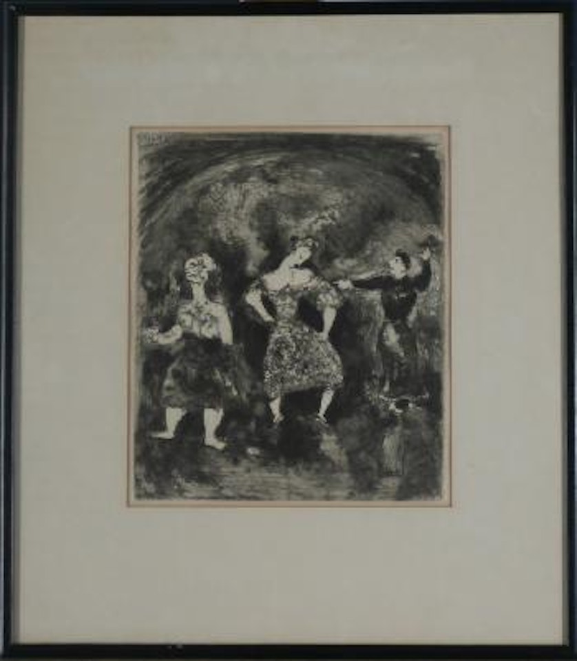 Testament explique a Esope by Marc Chagall