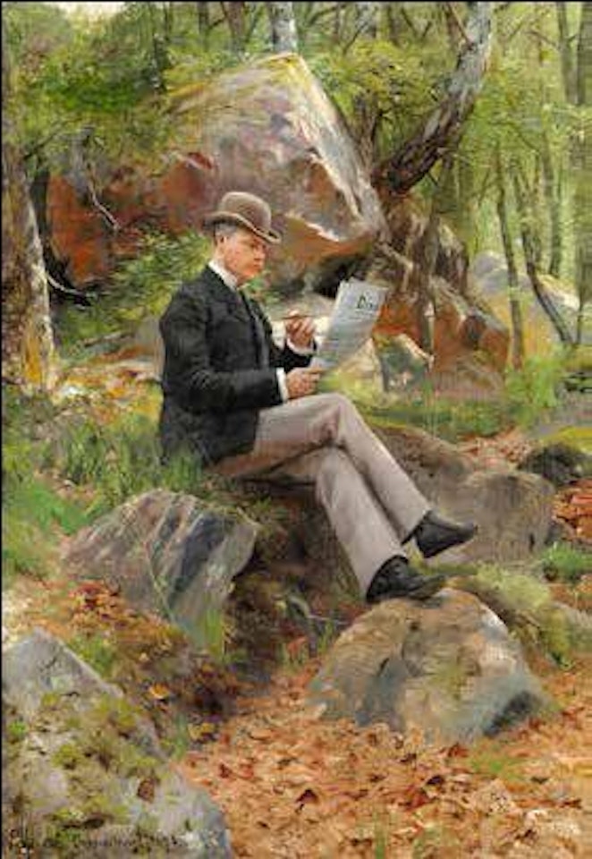 newspaper by Peder Mork Monsted