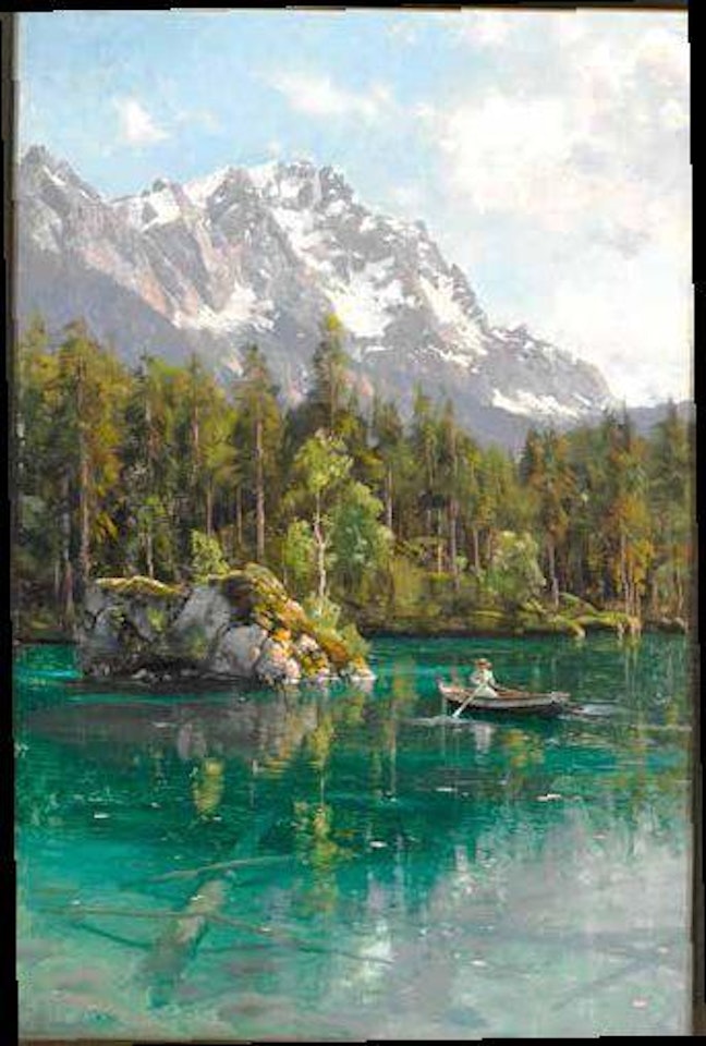 From Badersee in Oberbayern by Peder Mork Monsted