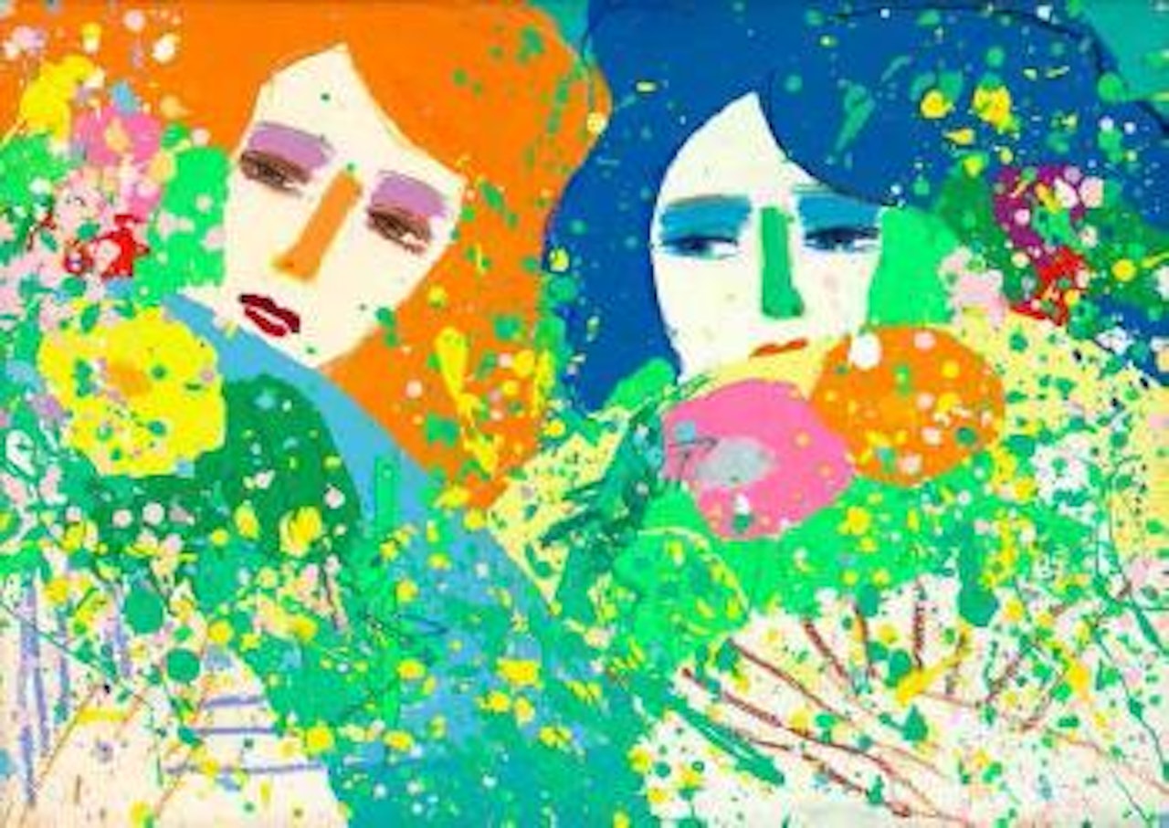 Do you like so many flower by Walasse Ting