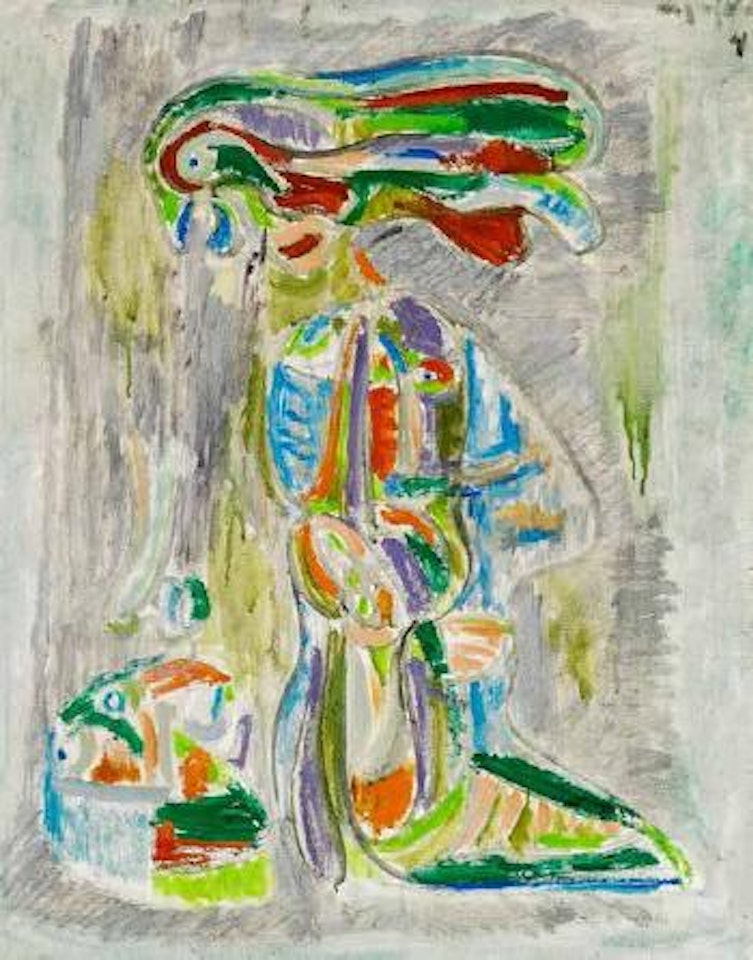 Figure composition by Asger Jorn