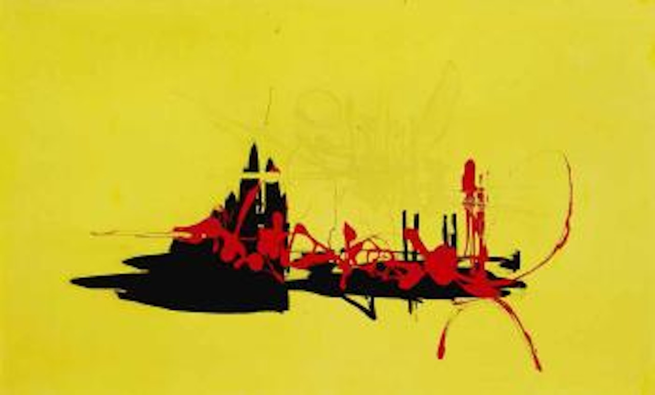 Composition by Georges Mathieu