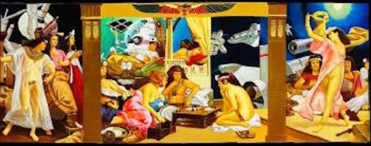 Ramses dans le hyarem spatial by Erro