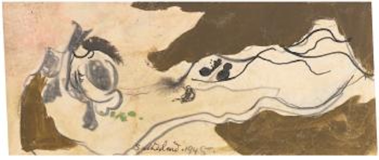 Forms in an Estuary with Hills by Graham Sutherland