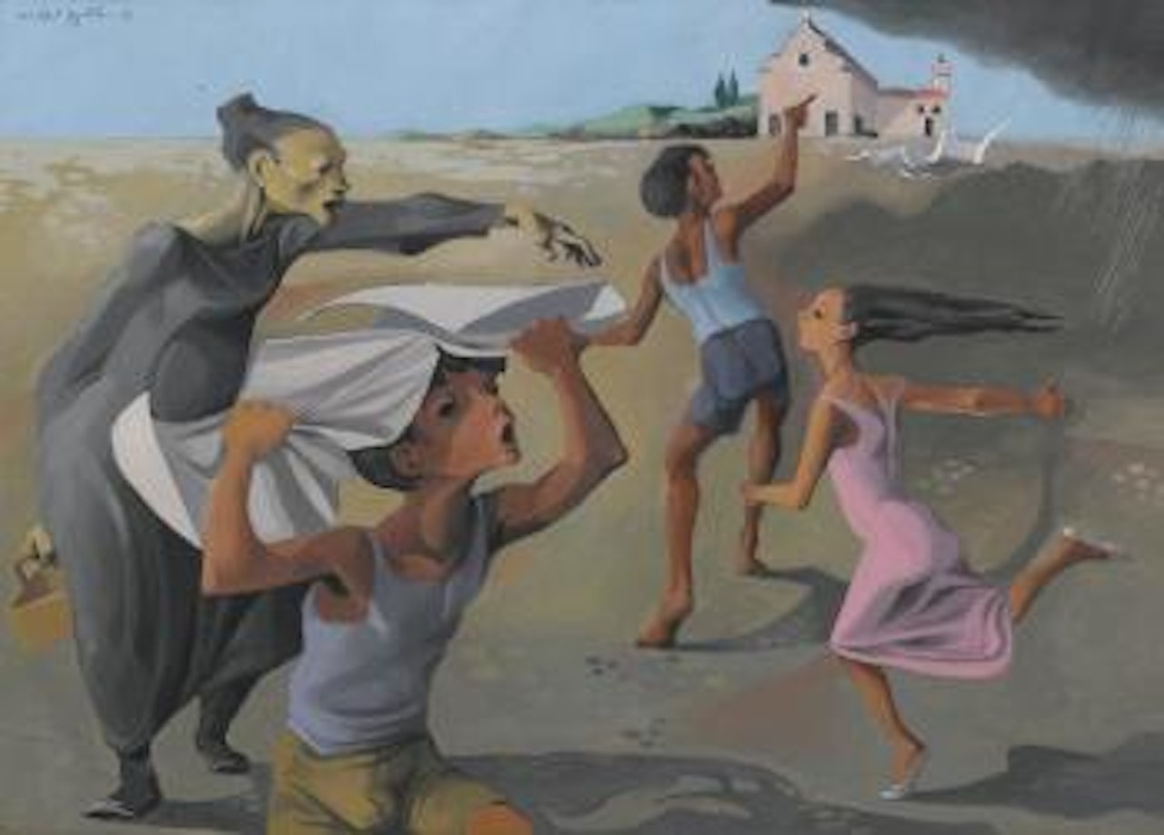 The Sudden Shower by Michael Ayrton