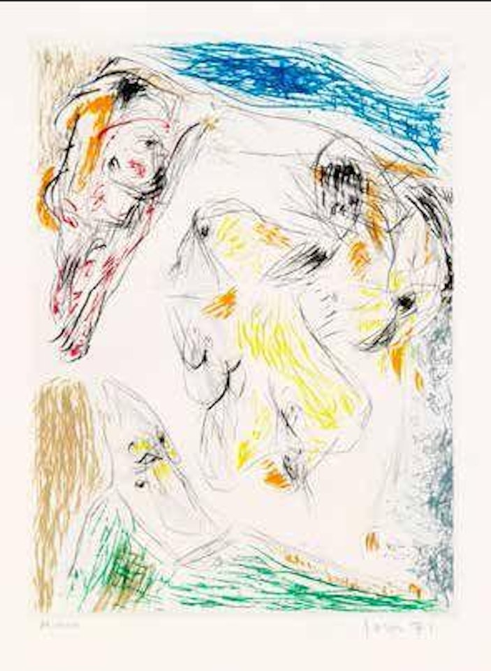 Euclide coincé by Asger Jorn