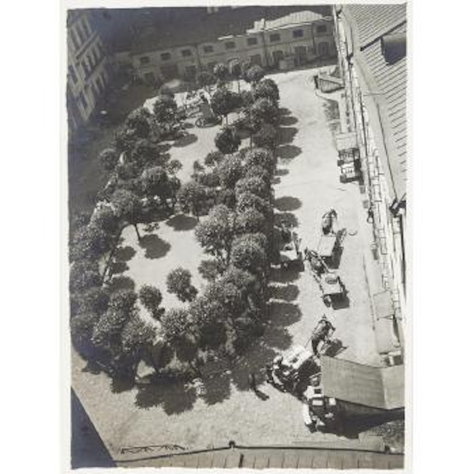 Courtyard by Alexander Rodchenko
