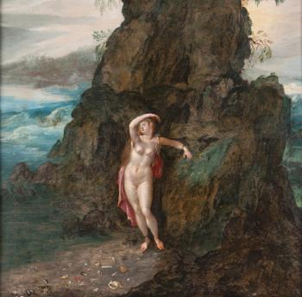Mosan landscape by Herri met de Bles