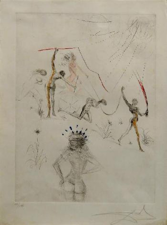 Les Négresses by Salvador Dali