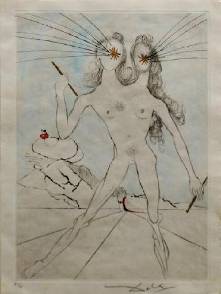 Bicéphale by Salvador Dali