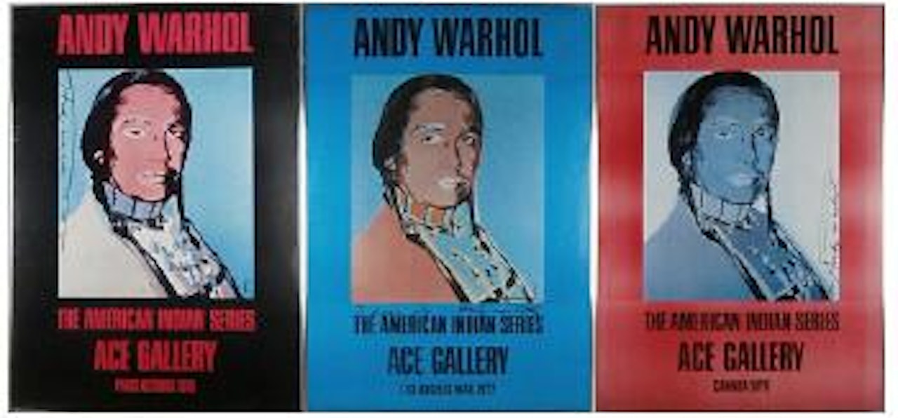 American Indian (Canada, Paris, Los Angeles) by Andy Warhol