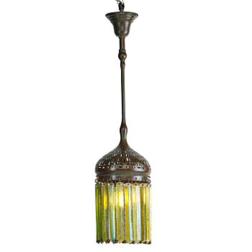 Fine chandelier by Tiffany Studios