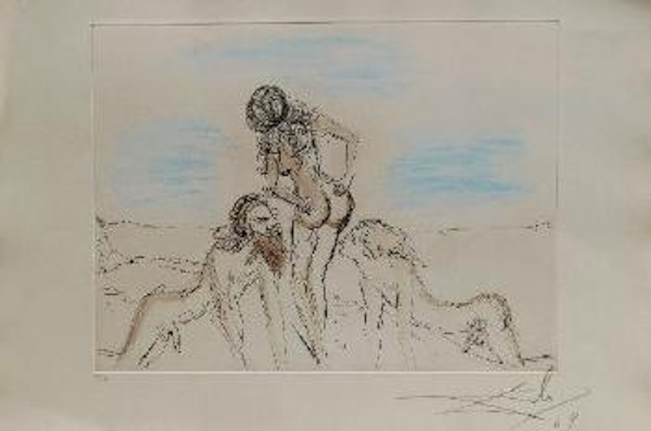 Circe  (M&L 718a) by Salvador Dali