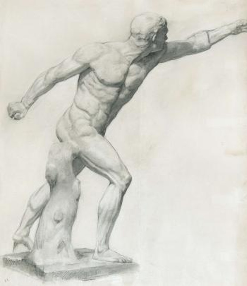 The Borghese Gladiator by James Ensor