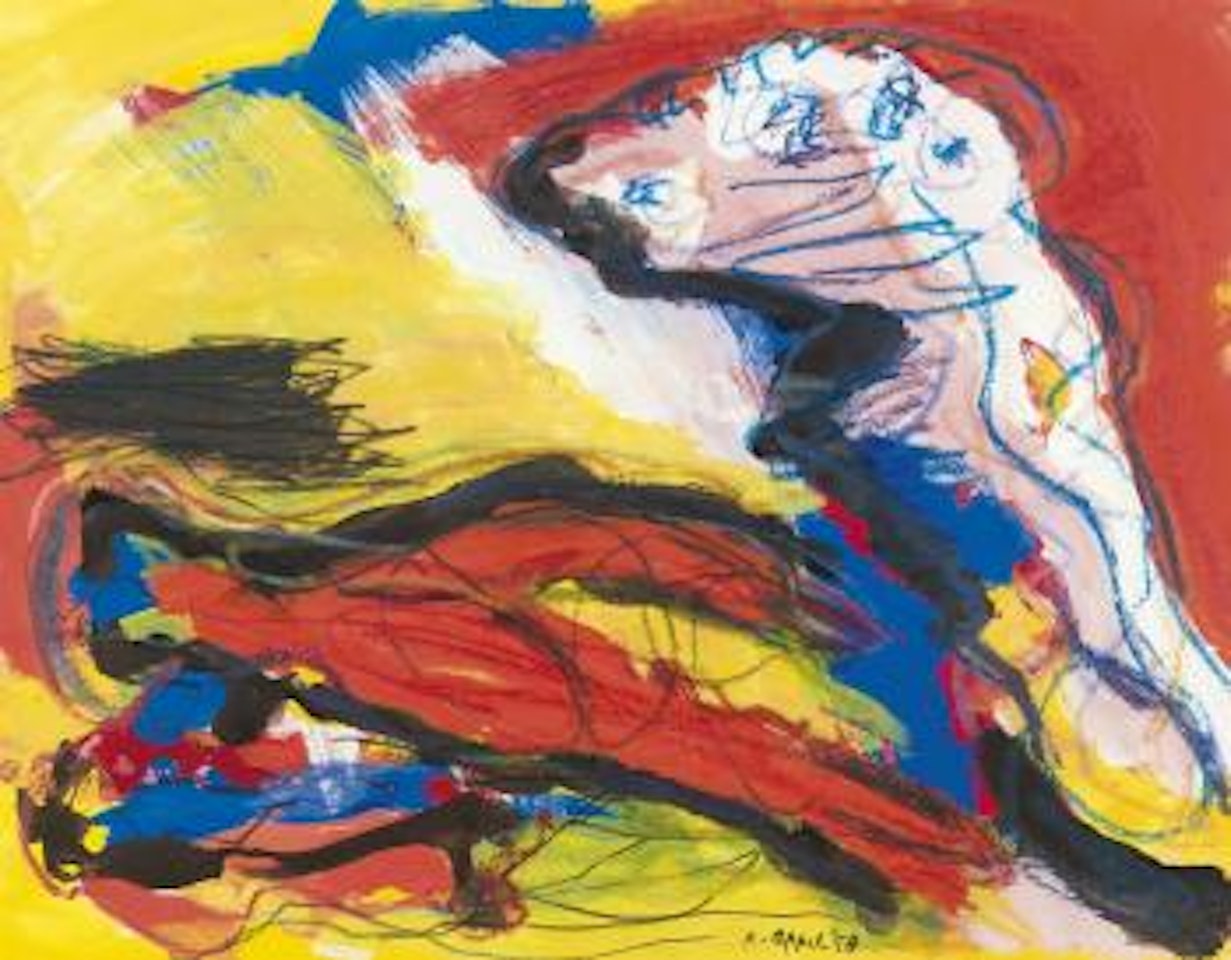 Composition by Karel Appel