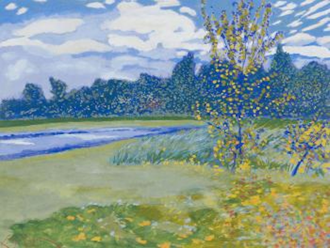 Het Bosje (The bushes), Ostend by Léon Spilliaert