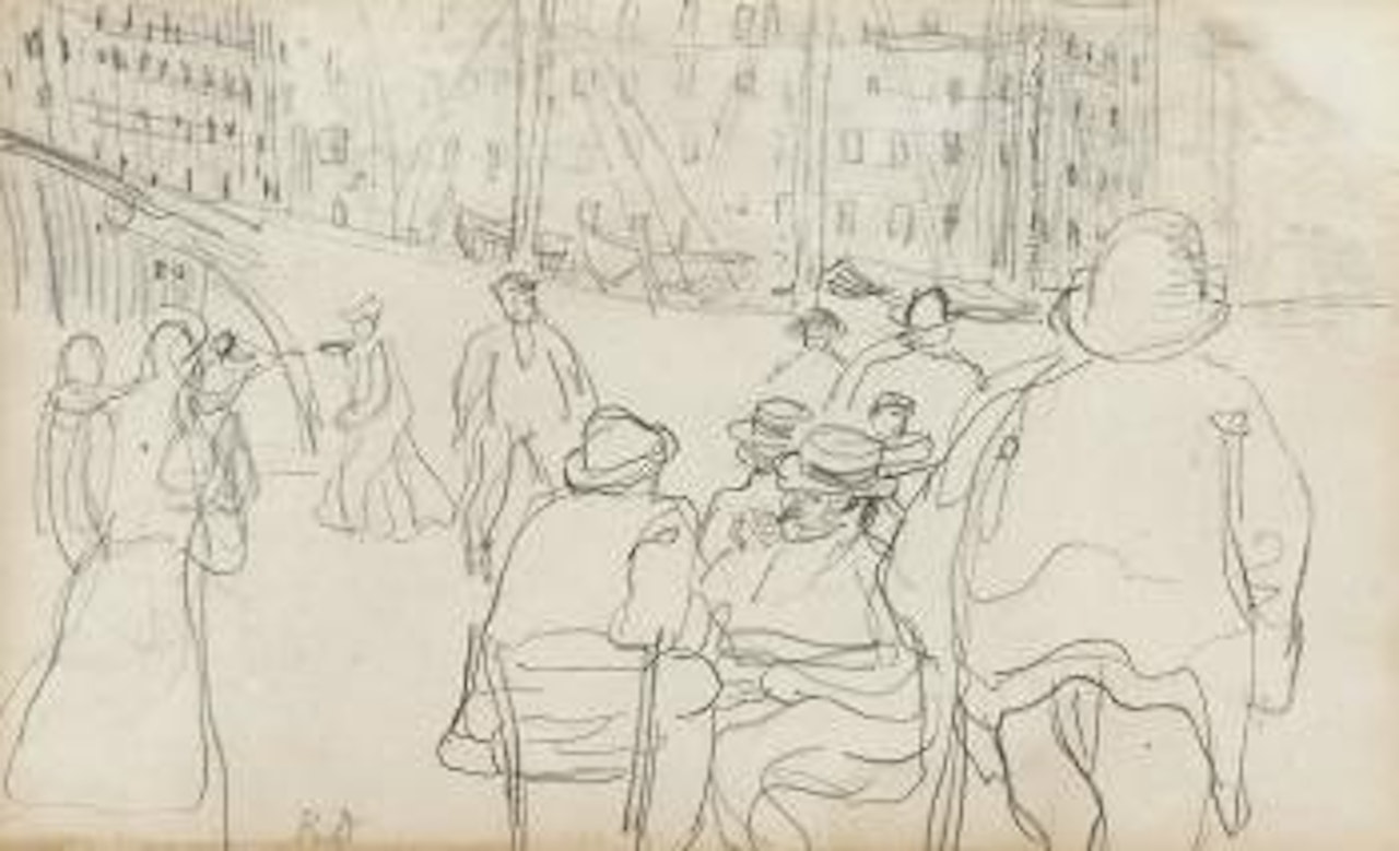 Harbour scene by Raoul Dufy