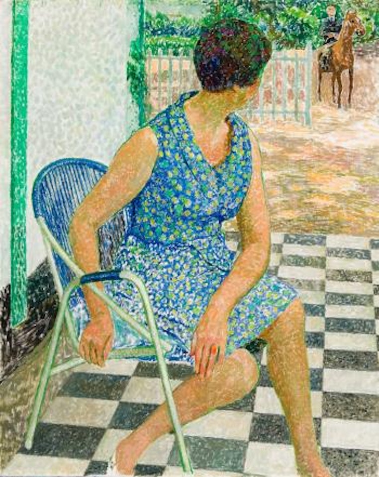 On the terrace by Leon de Smet