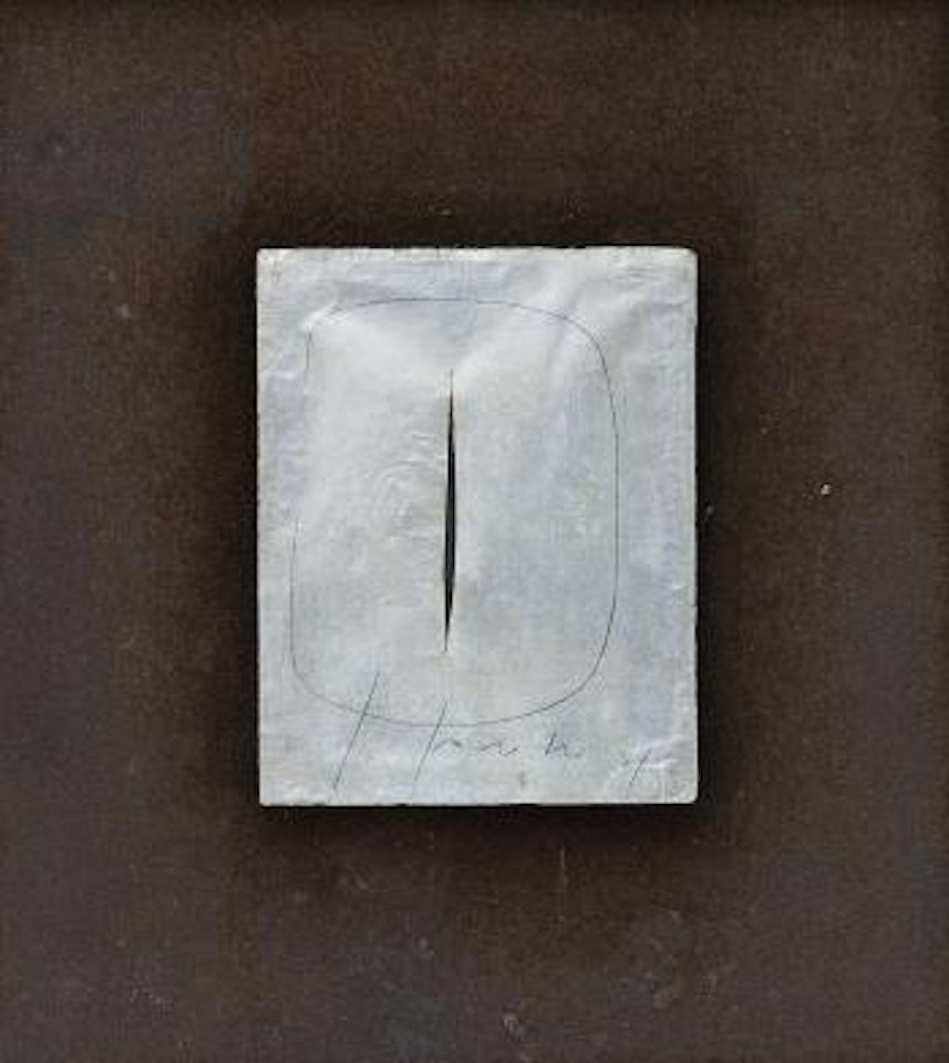 Concetto spaziale by Lucio Fontana