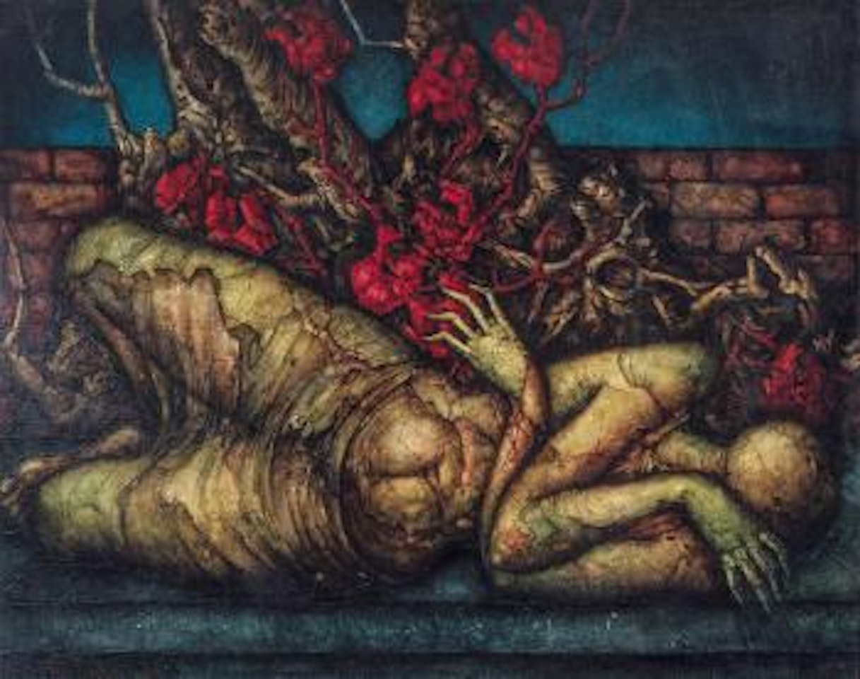 Nu couché by Jef van Tuerenhout