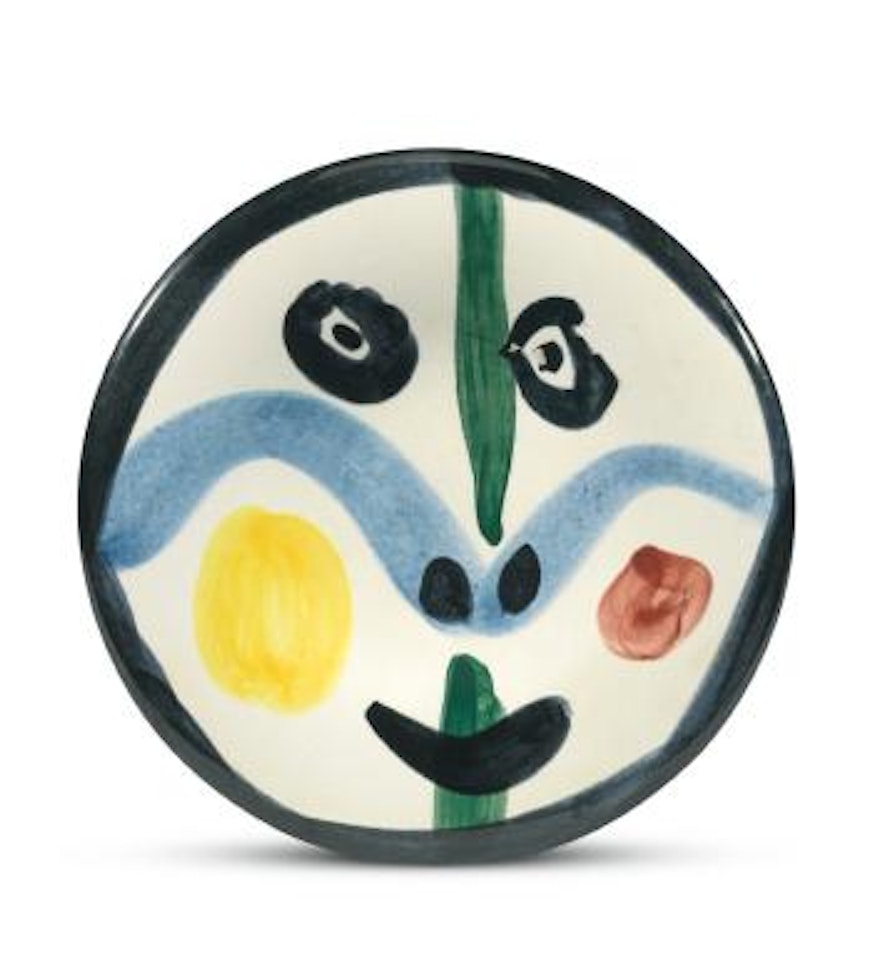 Visage No 0 (A. R. 458) by Pablo Picasso