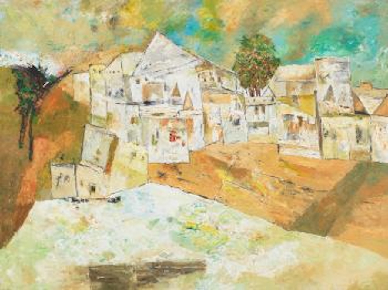 Varanasi by Ram Kumar