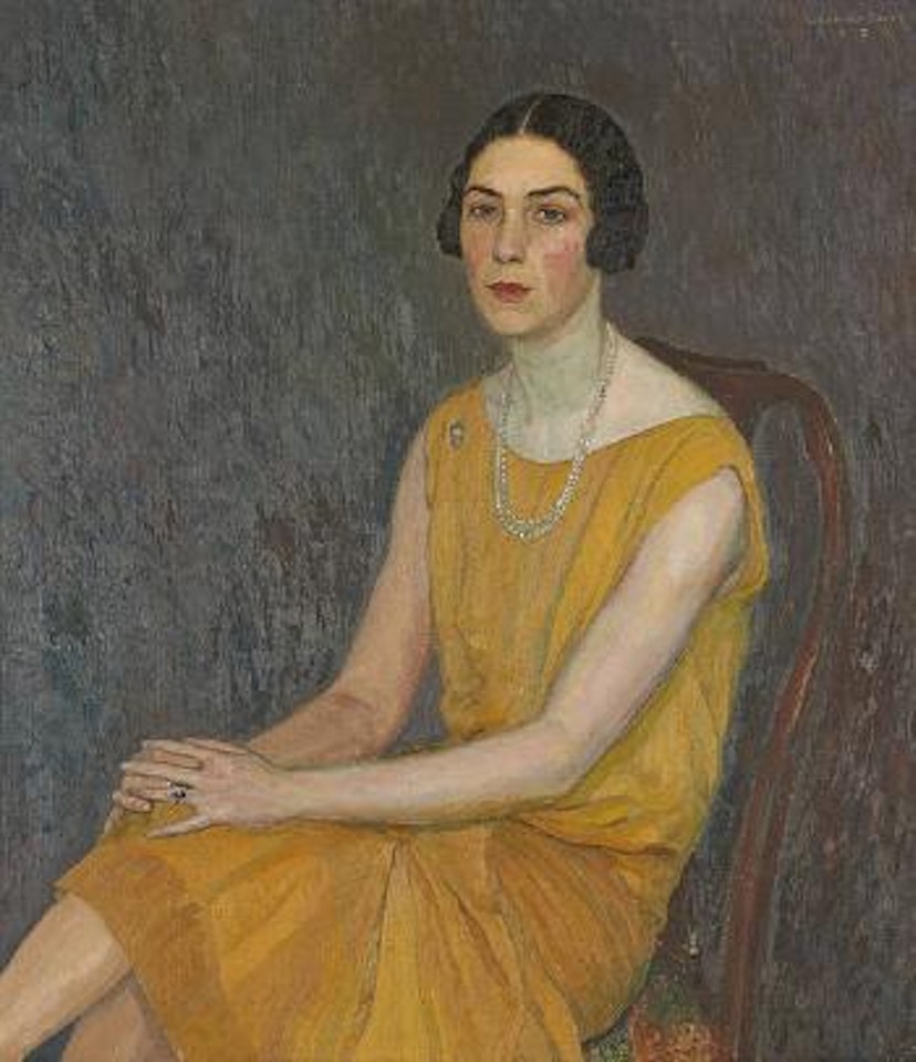 La robe jaune by Leon de Smet