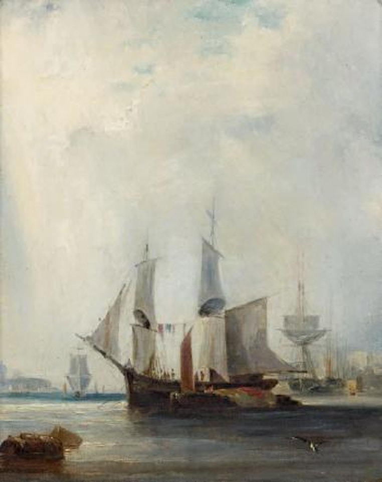 Marine by Jean Baptiste Henri Durand-Brager
