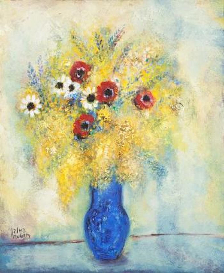 Spring bouquet by Reuven Rubin